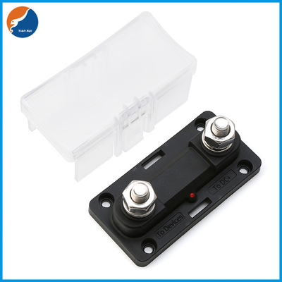 Indikator LED Otomotif Fuse Holder 2 Pin 32V 300A ANL Fuse Holder Untuk Audio Mobil